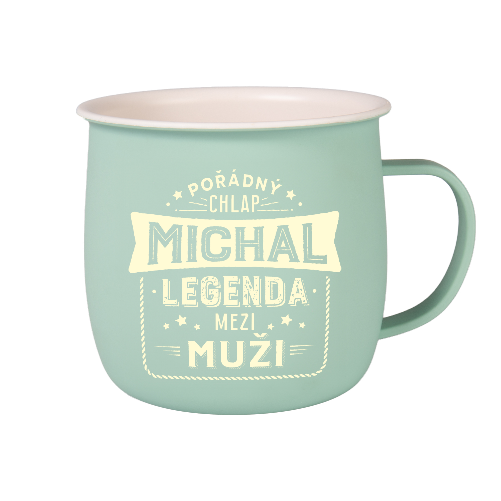 Outdoorový hrnek - Michal Albi