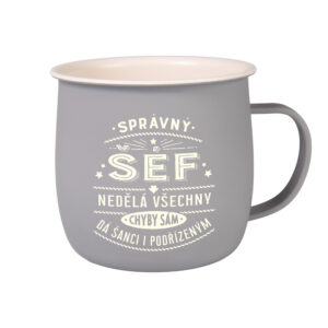 Outdoorový hrnek - Správný šéf Albi