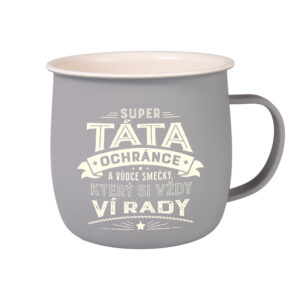 Outdoorový hrnek - Super táta Albi