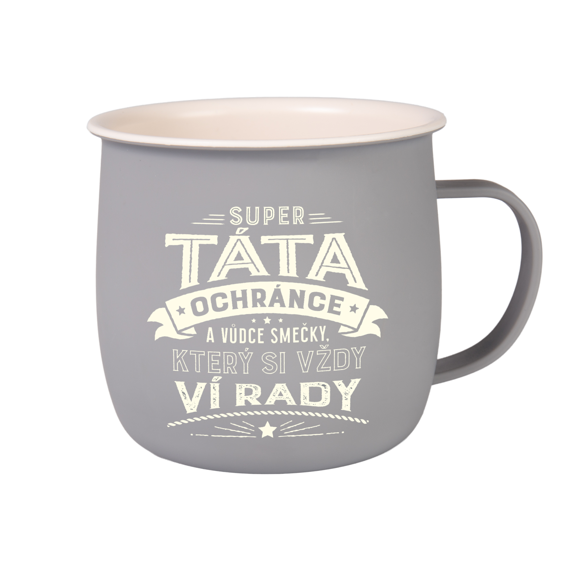 Outdoorový hrnek - Super táta Albi