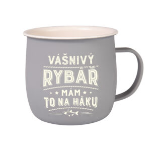 Outdoorový hrnek - Vášnivý rybář Albi