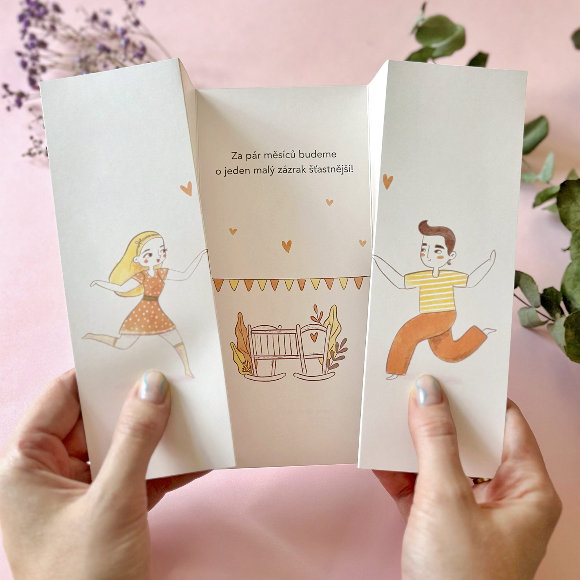 Oznámení - Čekáme miminko Albi