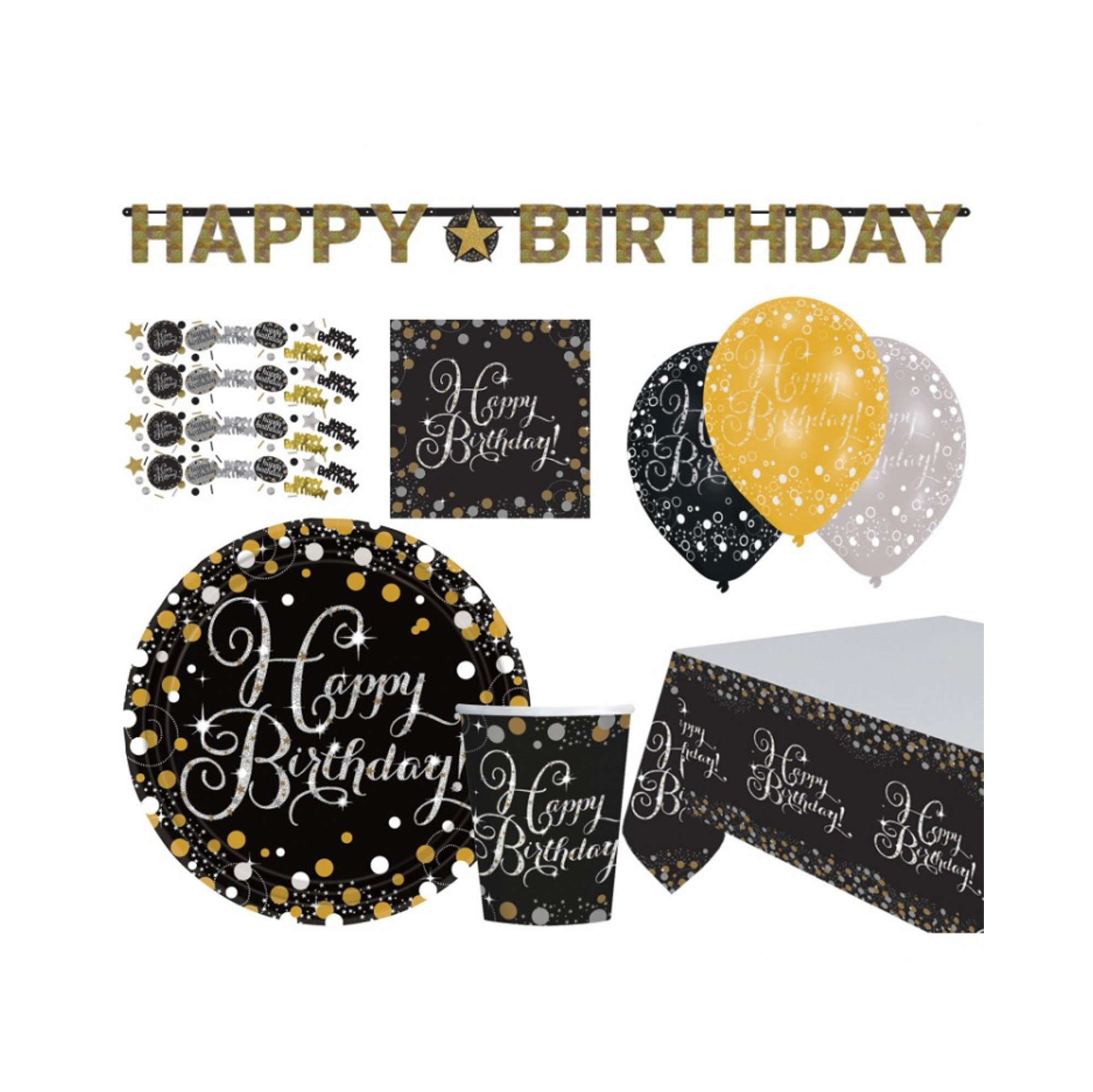 Párty Set Happy Birthday 41 ks Albi
