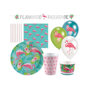 Párty Set Plameňák 63 ks Albi
