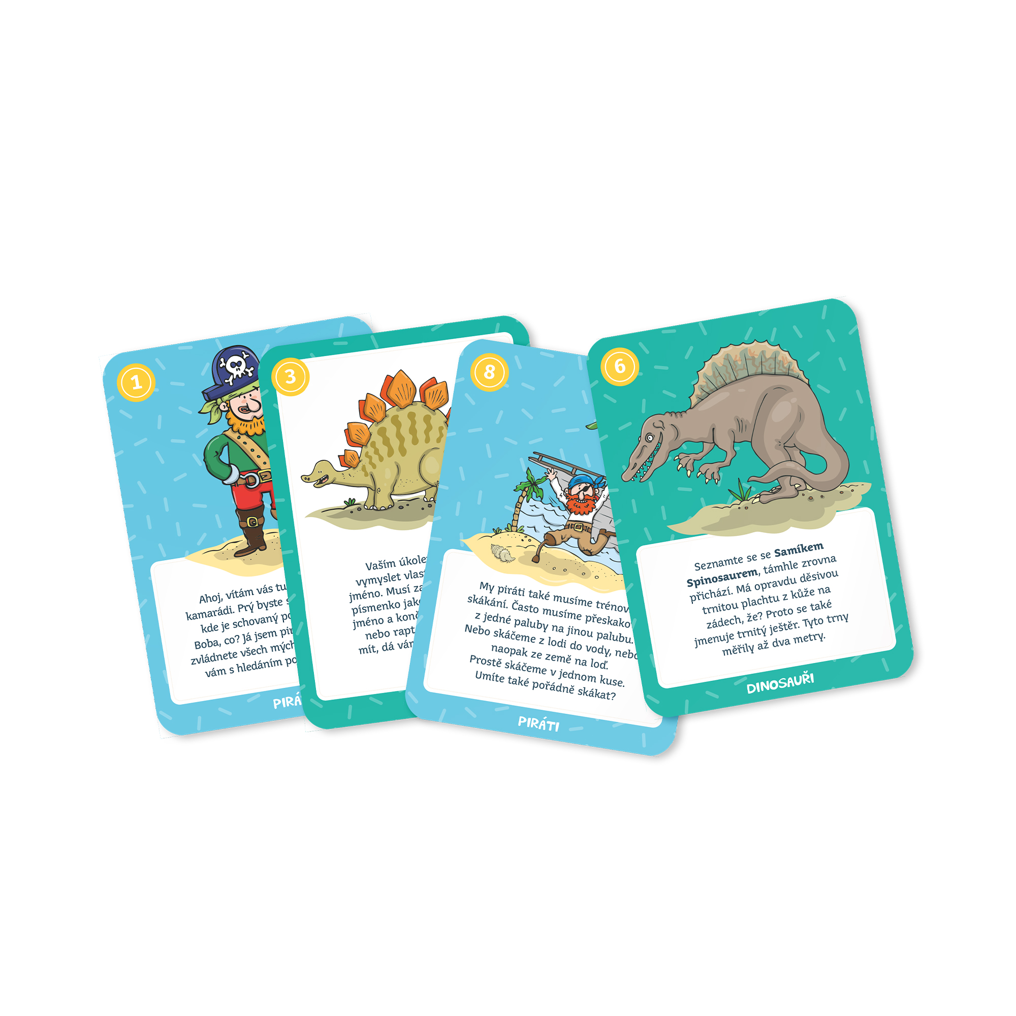 Párty bojovky: Piráti a dinosauři - Kvído Albi - Obrázek 2