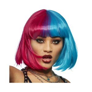 Paruka krátká modrá