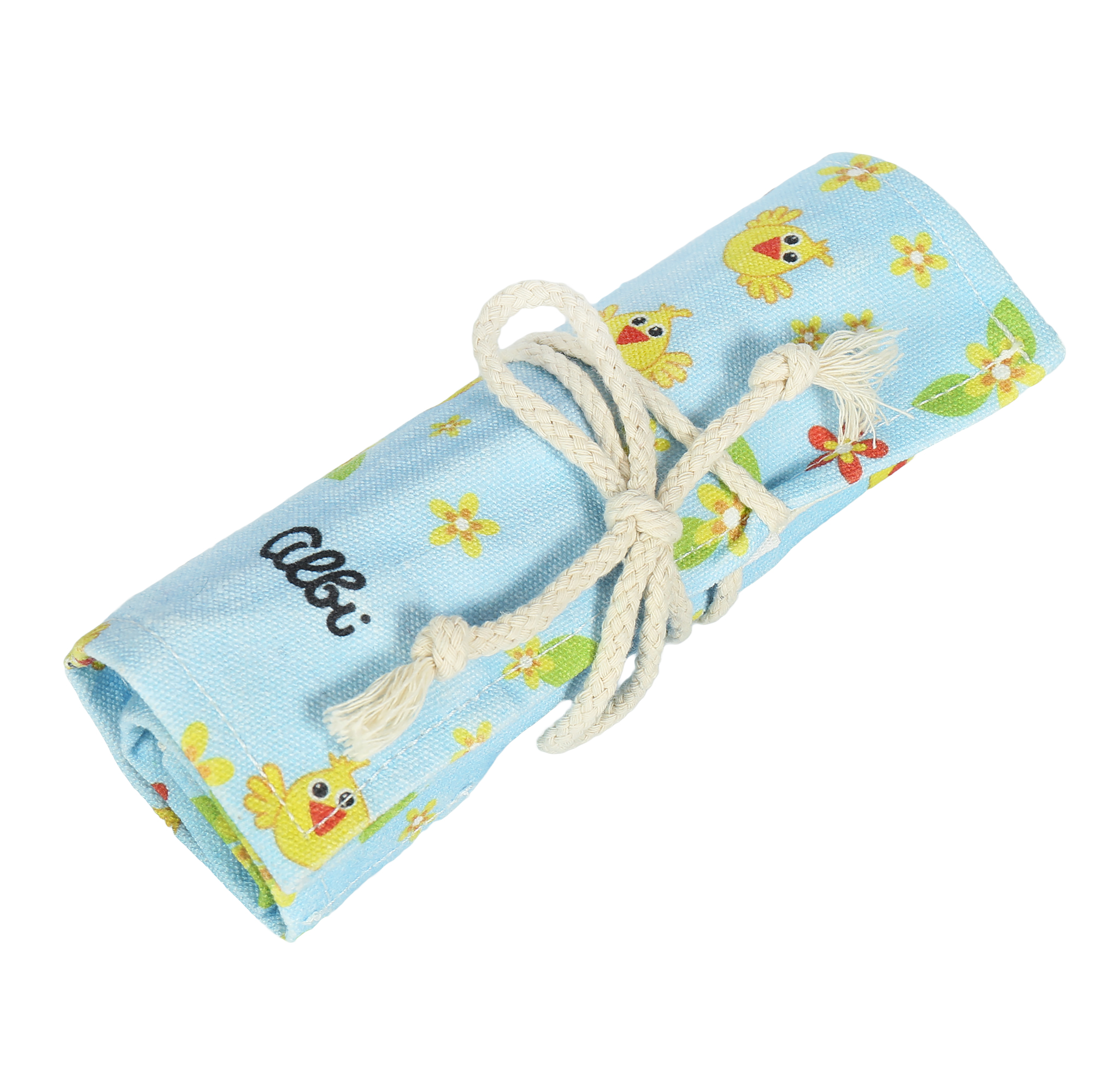 Pastelky v rolovacím pouzdru - Kuřátka Albi