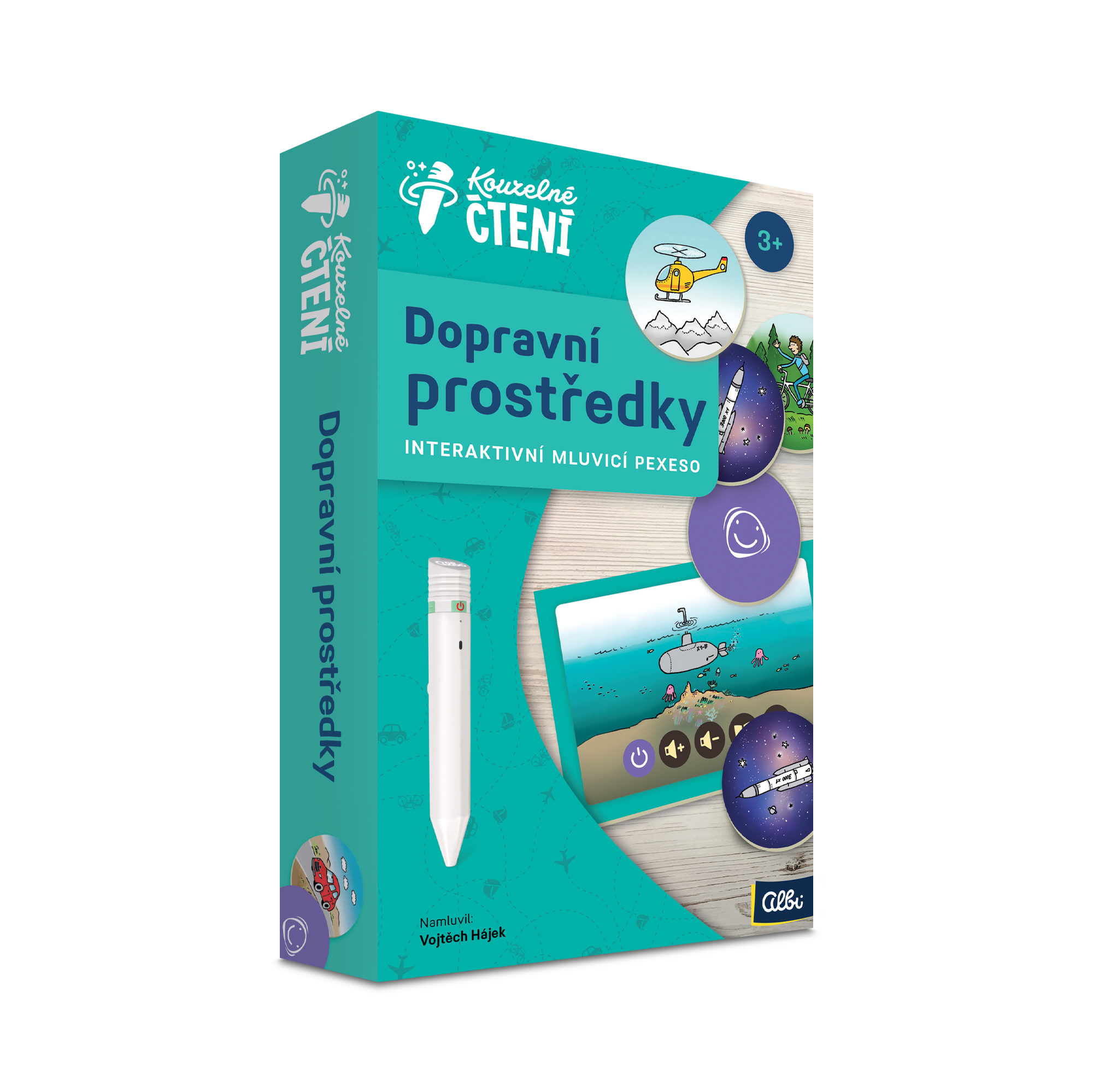 Pexeso - Dopravní prostředky Albi