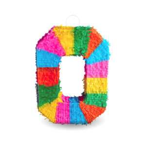 Piňata barevná číslo 0 Albi