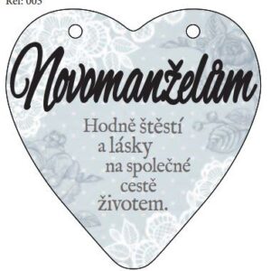 Plaketka - Pan a paní Albi