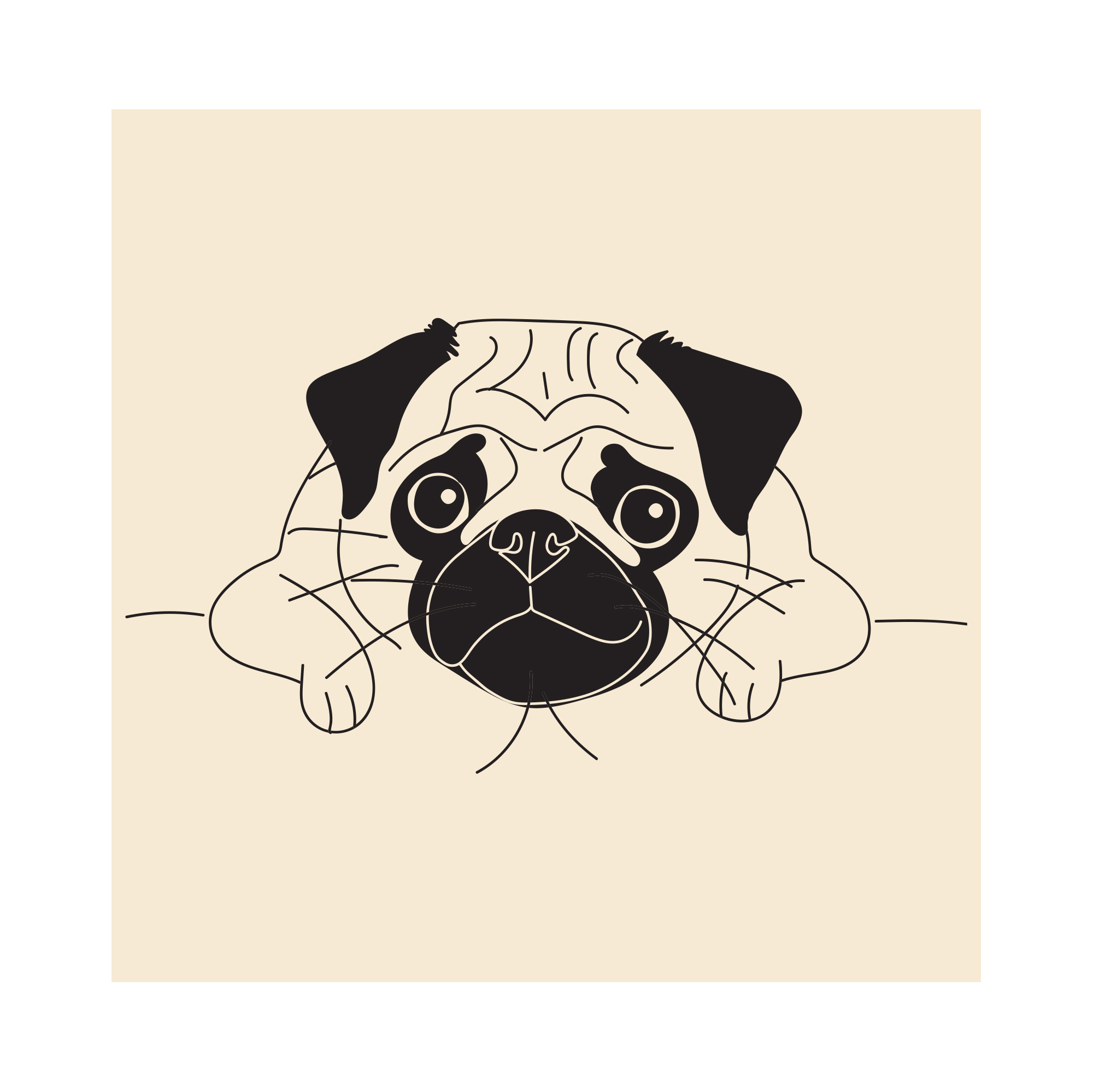 Plátěná taška - Pejsek Albi - Obrázek 2