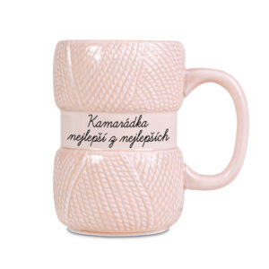 Pletený hrnek - Kamarádka Albi