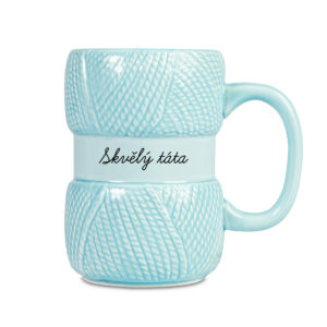 Pletený hrnek - Táta Albi