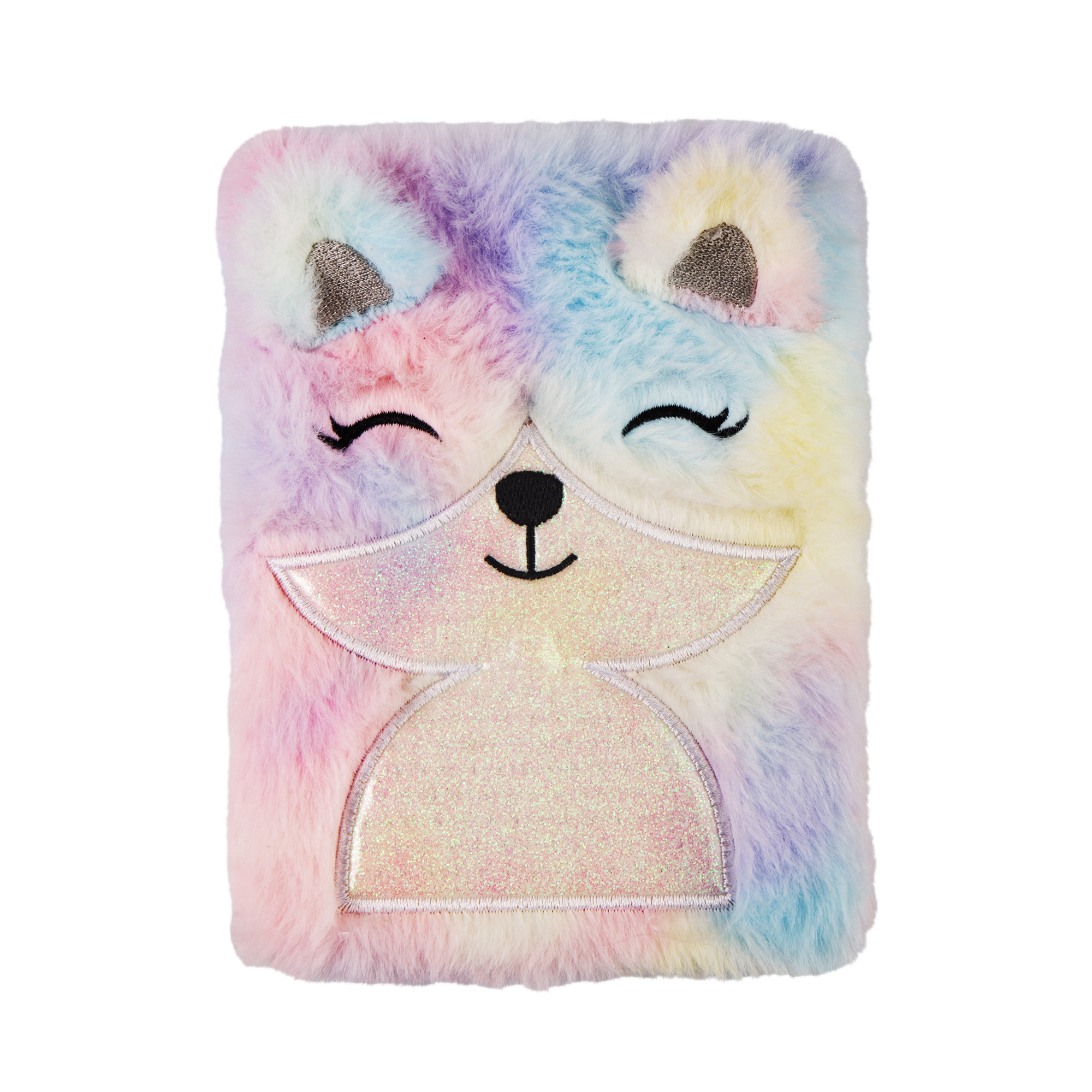 Plyšový blok - Duhový medvídek Albi