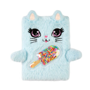 Plyšový blok - Kočka s nanukem Albi