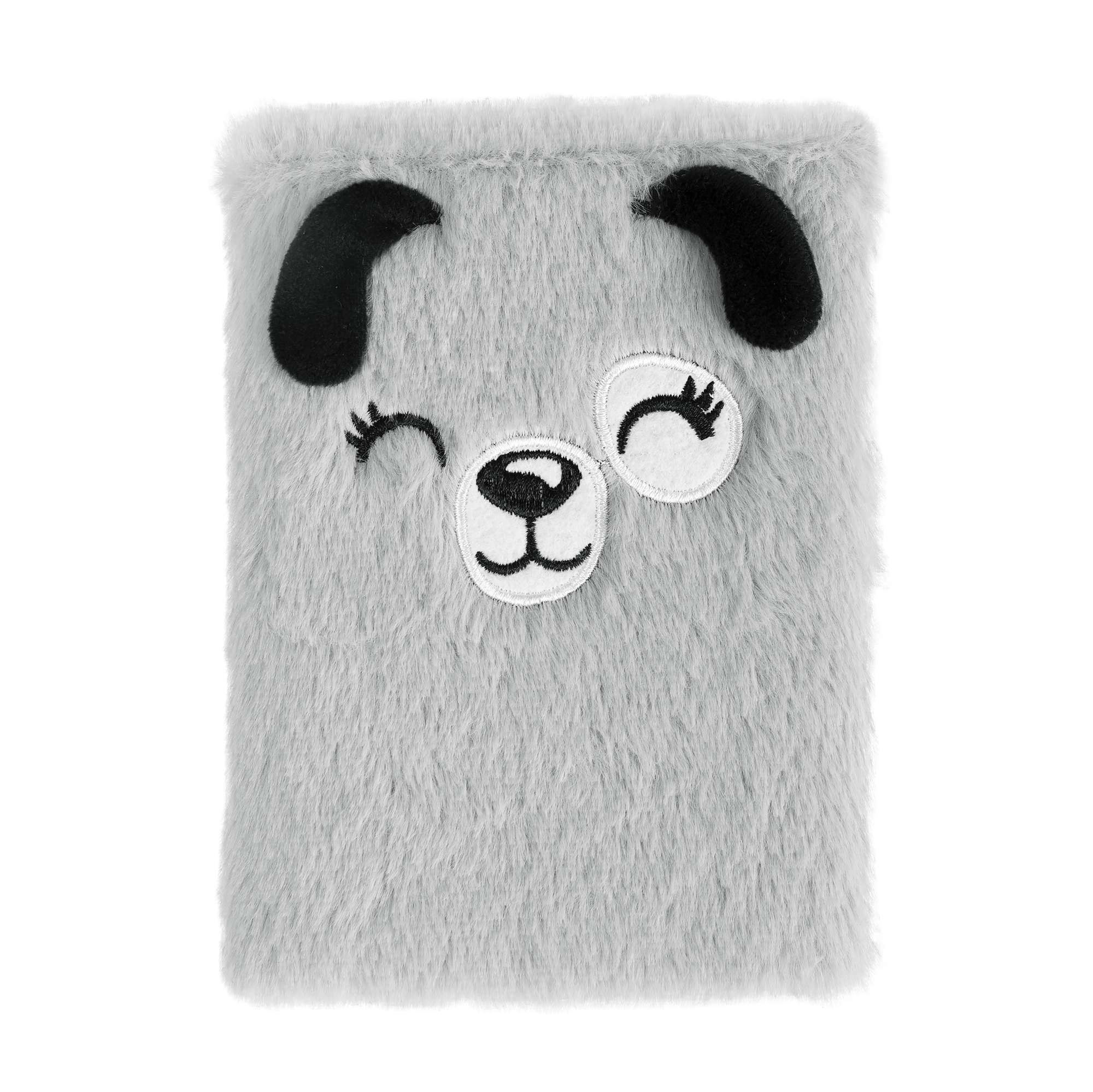 Plyšový blok - Šedivý pejsek Albi