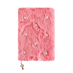 Plyšový blok - Tmavě růžová Albi