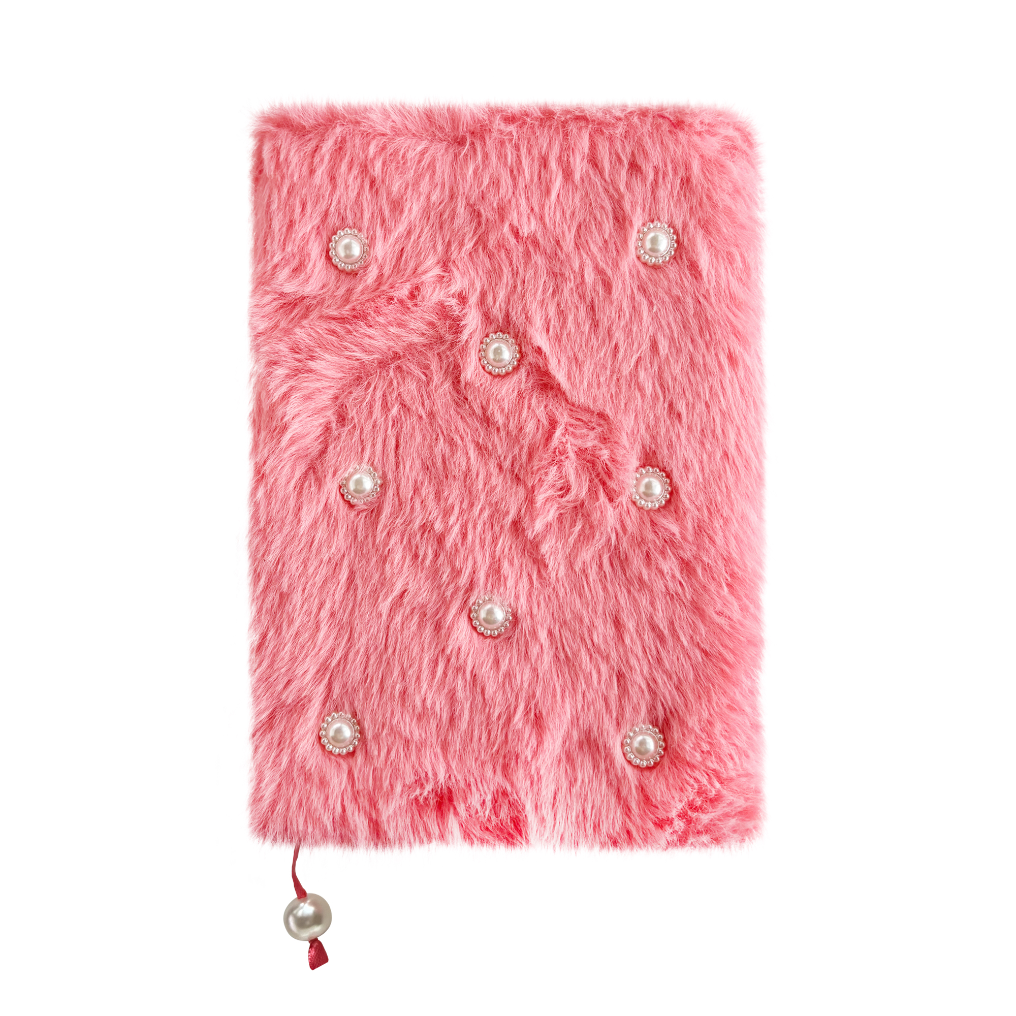 Plyšový blok - Tmavě růžová Albi