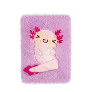 Plyšový squeeze blok - Axolotl Albi