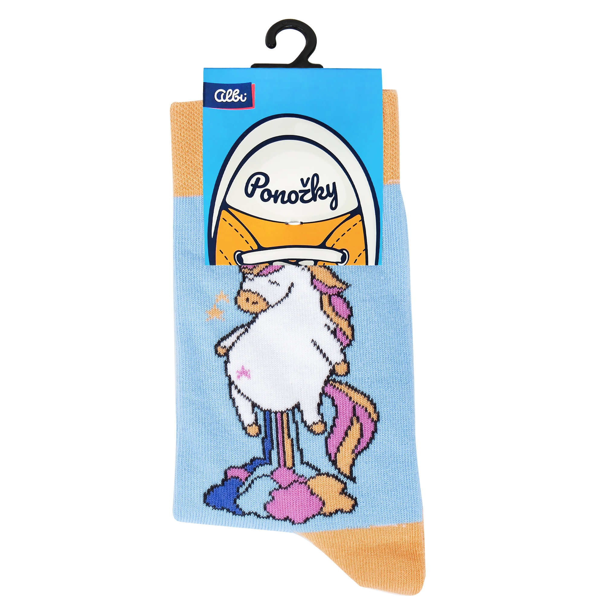 Ponožky - Jednorožec Albi