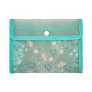 Pouzdro A6 - Zelené květiny Albi