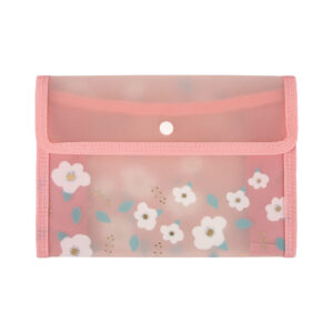 Pouzdro B6 - Růžové květiny Albi