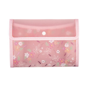 Pouzdro B6 - Růžové kytičky Albi