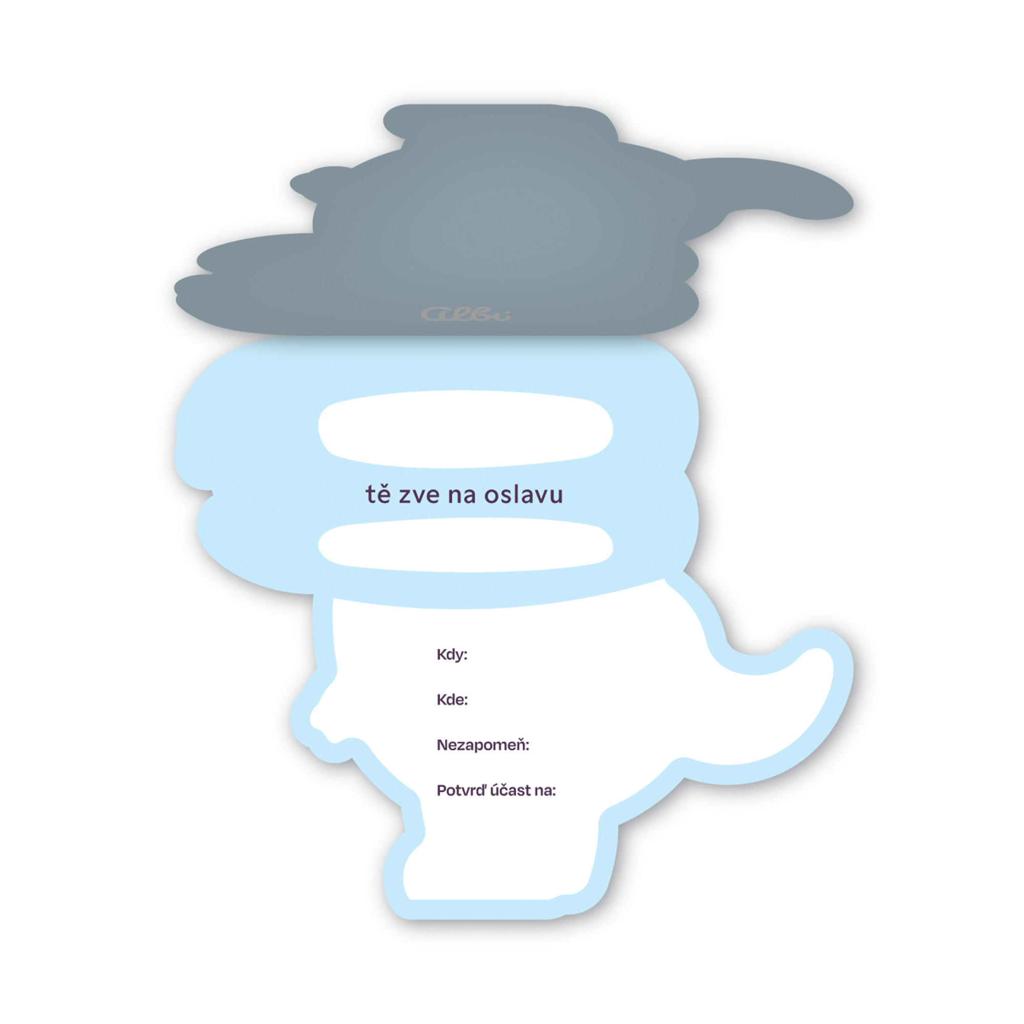 Pozvánky na oslavu otevírací Dinosaurus 6 ks Albi - Obrázek 2