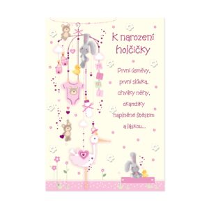 Přání k narození holčičky Albi