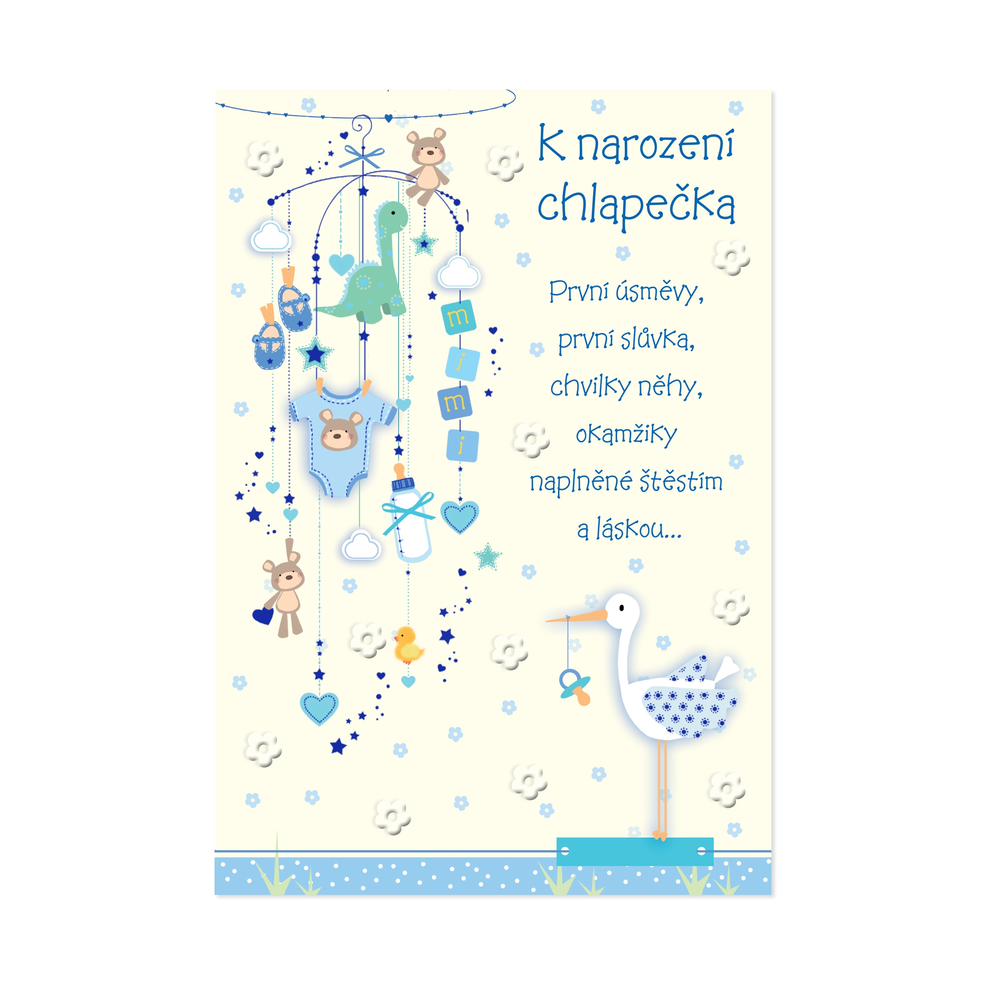 Přání k narození kluka Albi