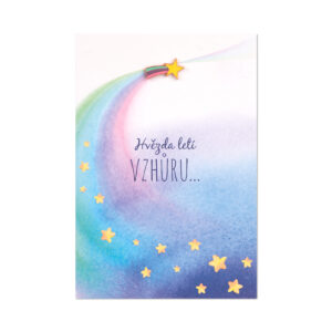 Přání s broží - Hvězda Albi