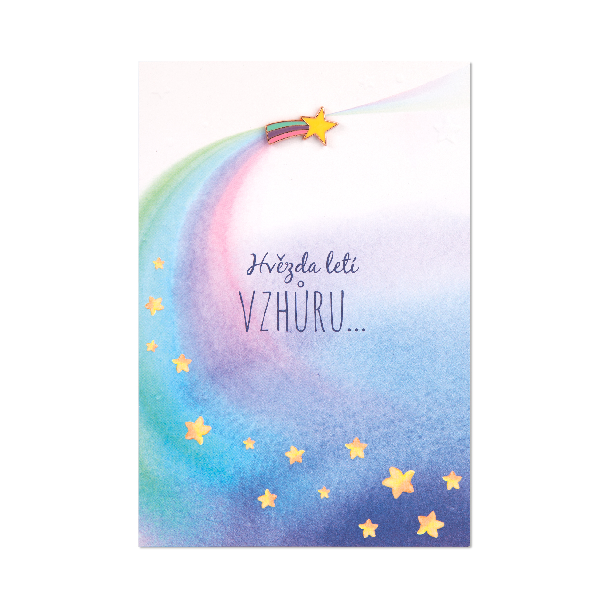 Přání s broží - Hvězda Albi