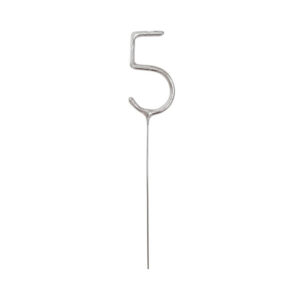 Prskavka stříbrná číslo 5 Albi