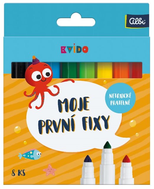 První fixy - Kvído Albi