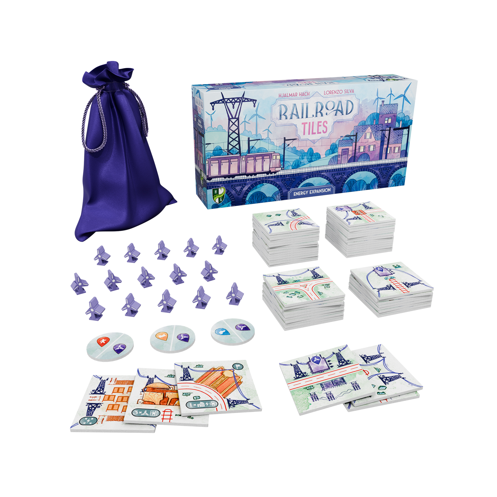 Railroad Tiles - Expansion Energy Albi - Obrázek 3