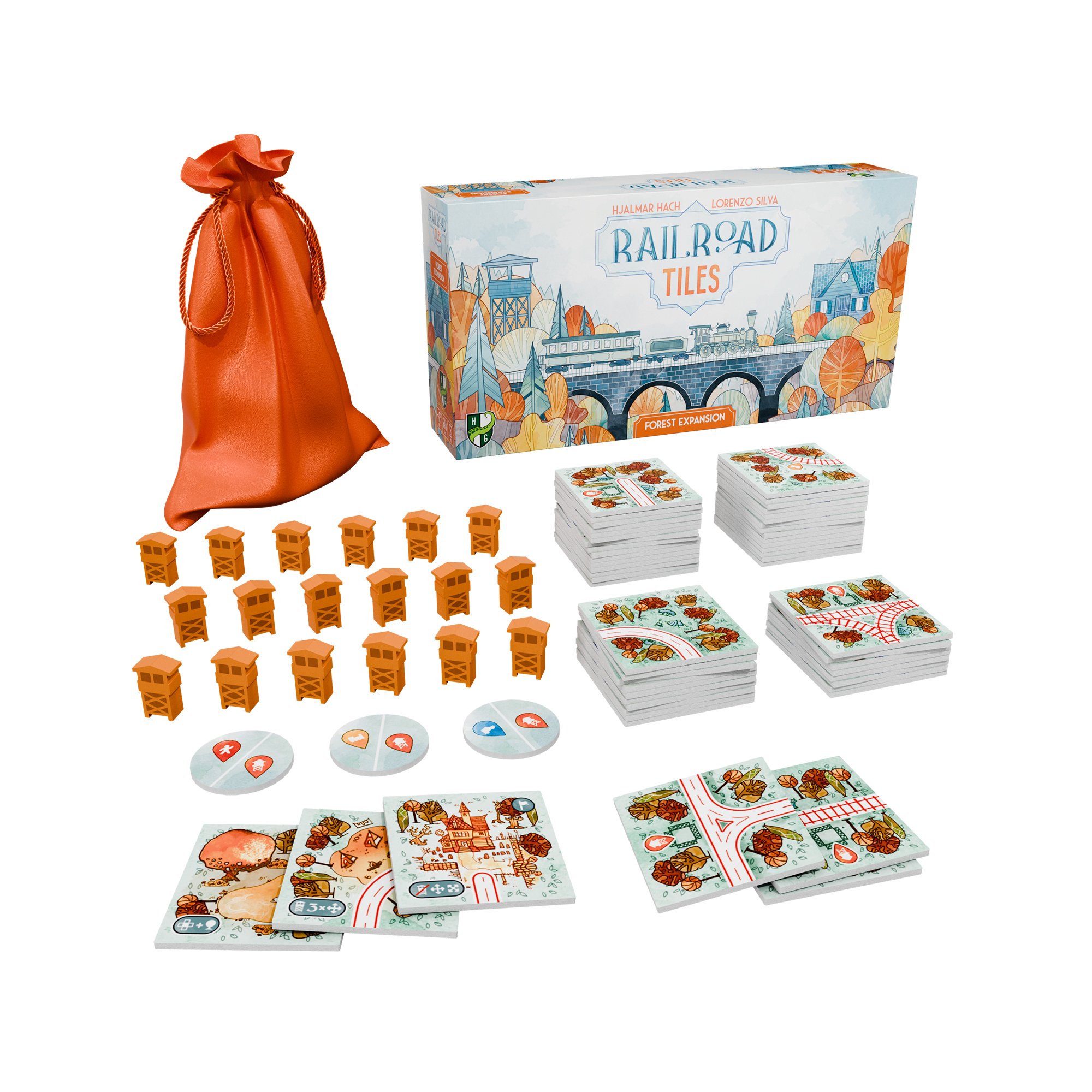 Railroad Tiles - Expansion Forest Albi - Obrázek 3