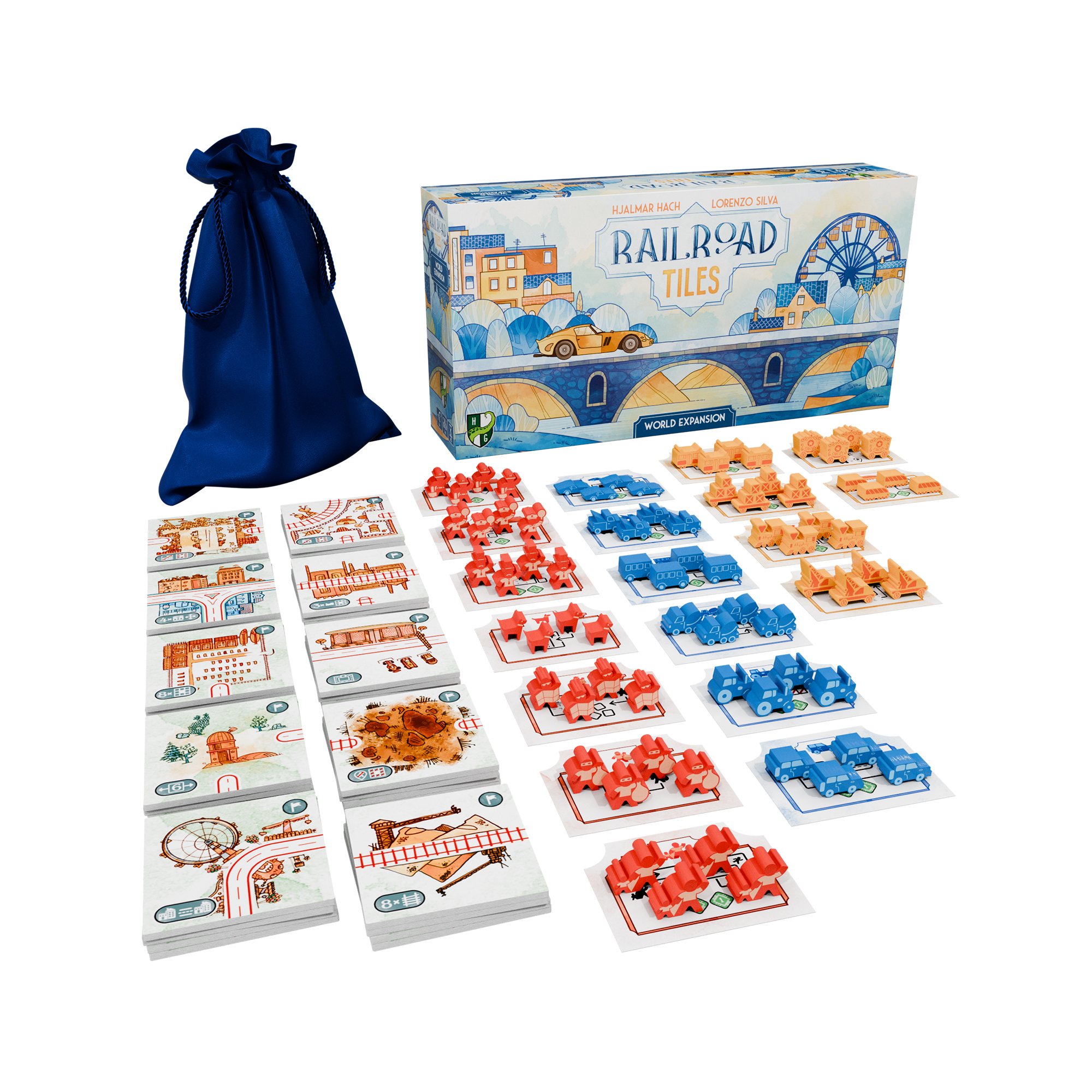 Railroad Tiles - Expansion World Albi - Obrázek 3