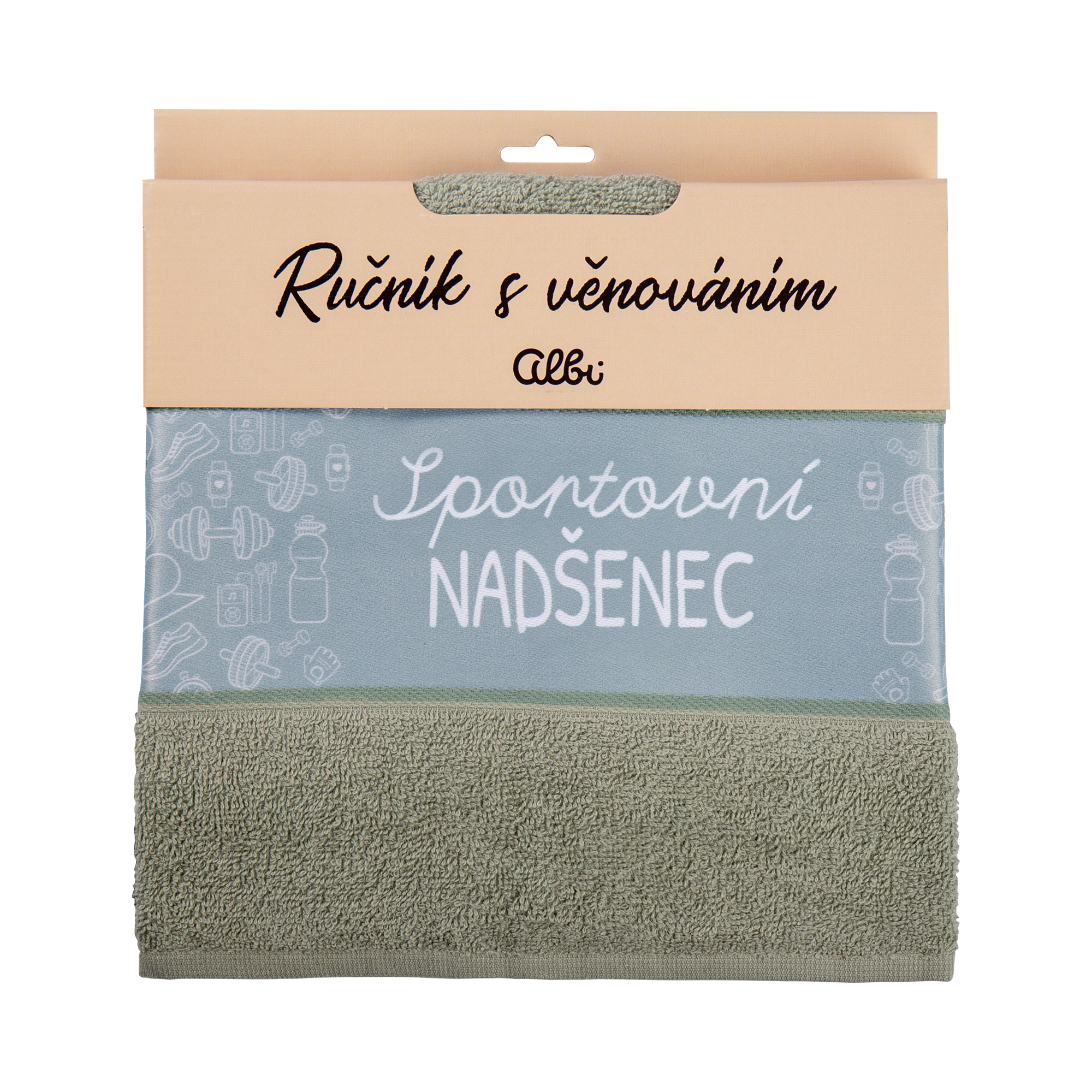 Ručník - Sportovní nadšenec Albi
