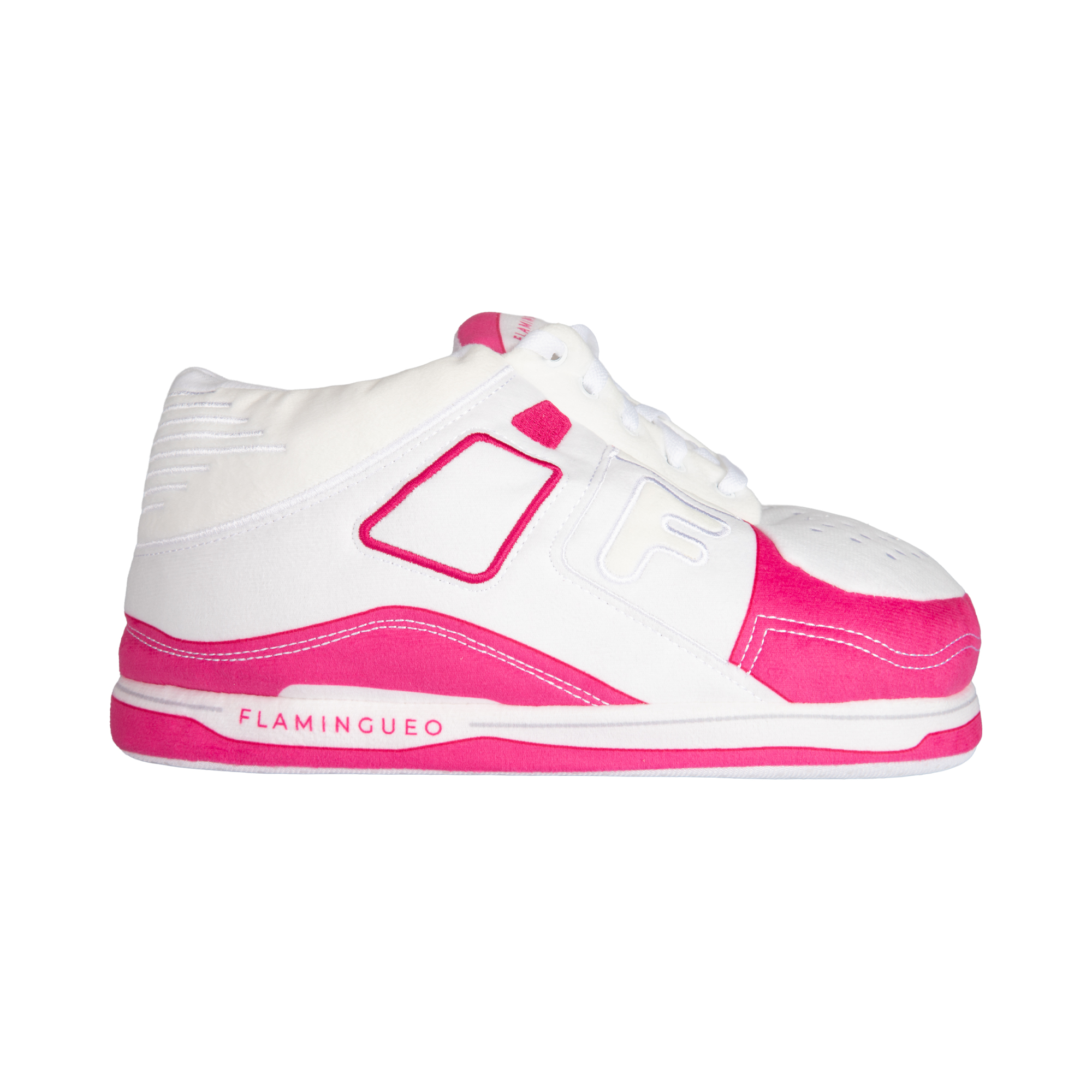 Růžovobílé sneakers bačkory Albi - Obrázek 2