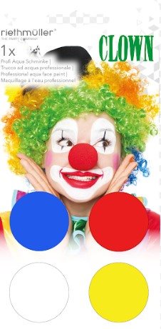 Sada barev na obličej barevná Albi