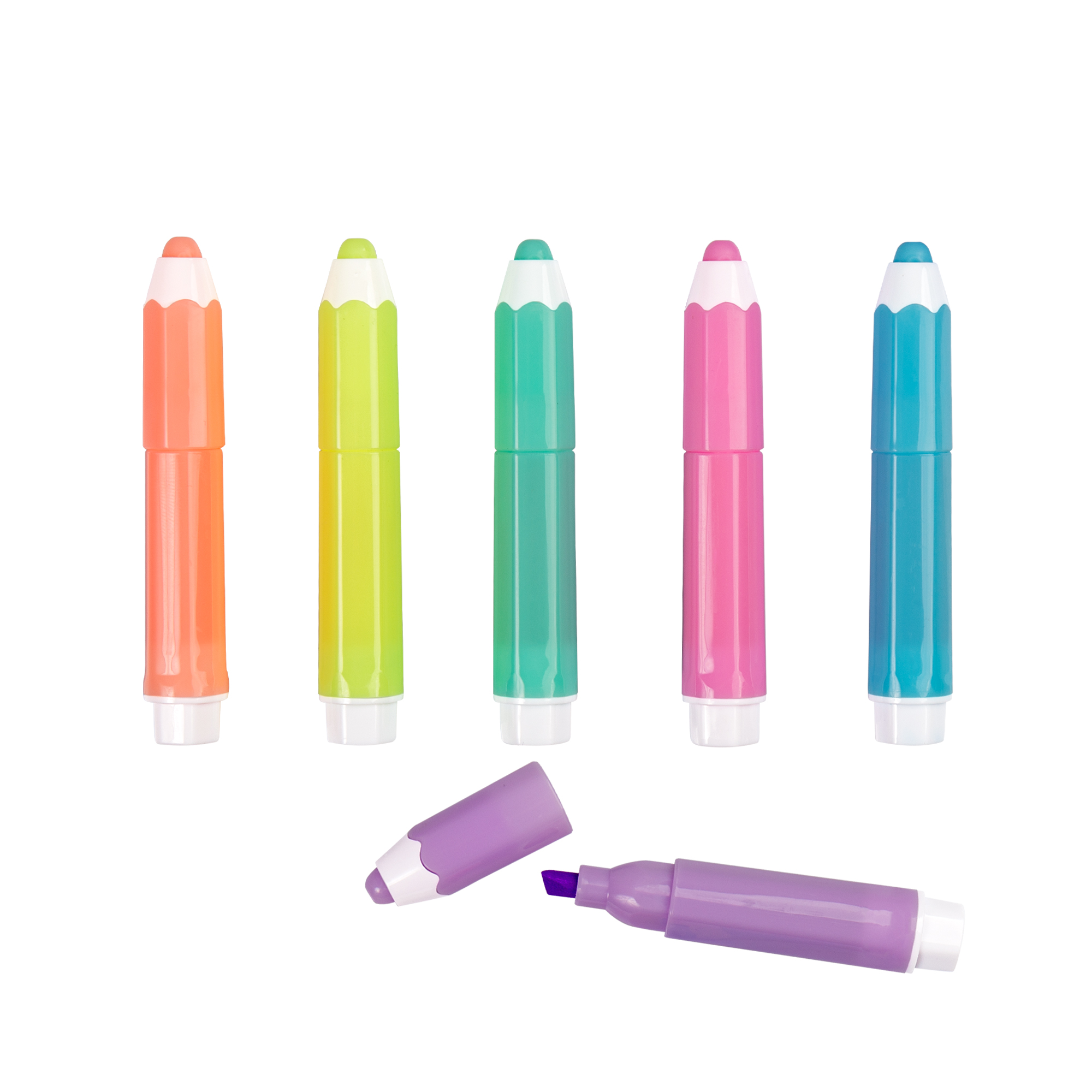 Sada zvýrazňovačů - Pastelky Albi