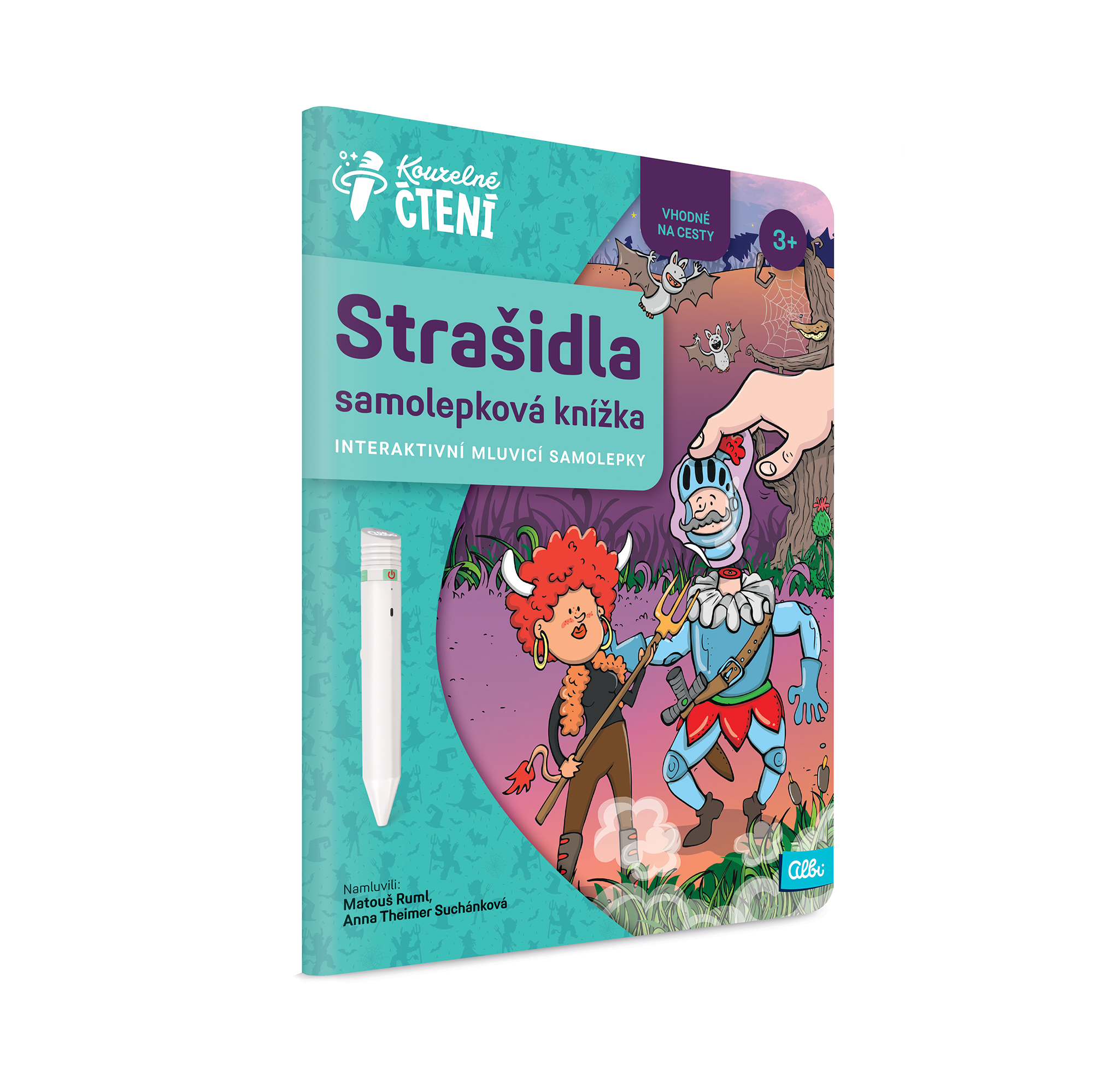 Samolepková knížka Strašidla Albi