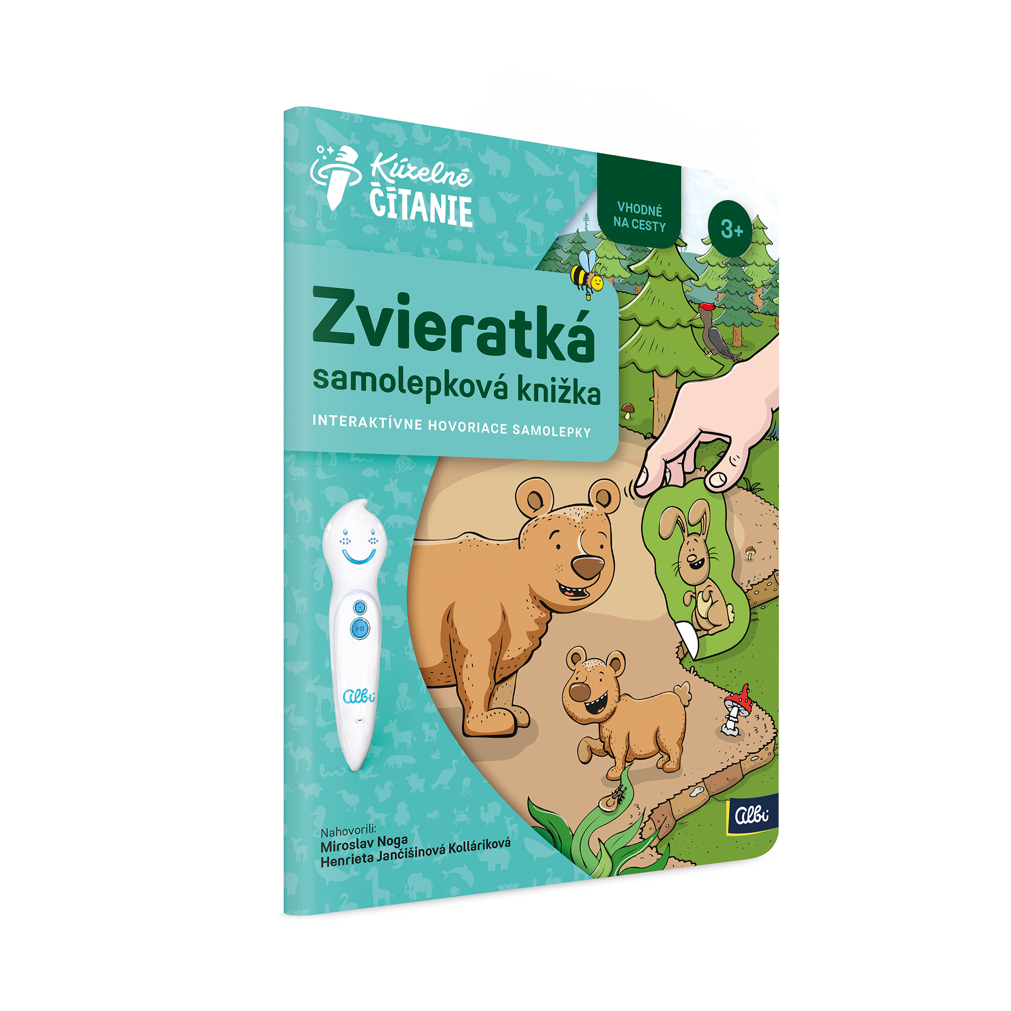 Samolepková knížka Zvieratká SK Albi