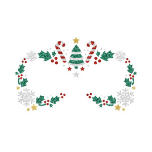 Samolepky na obličej Vánoce Albi