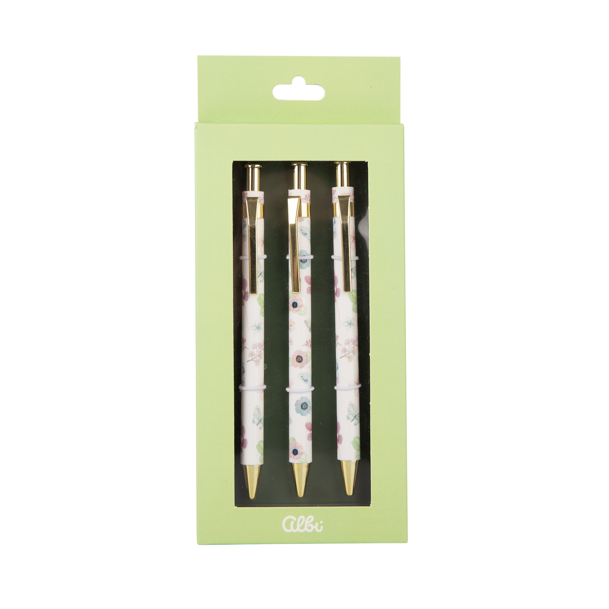 Set 3 propisek - Květiny Albi