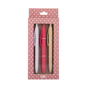 Set 3 propisek - Puntíky Albi