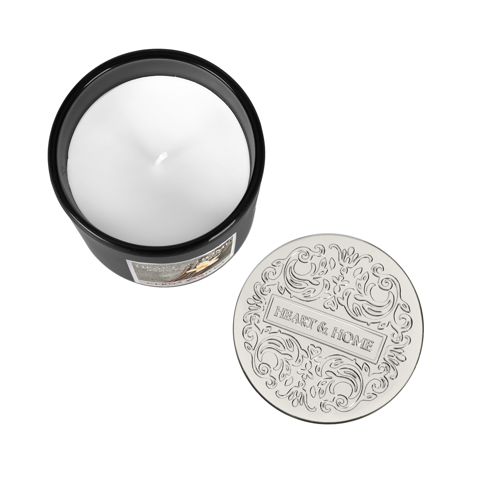 Střední svíčka - Černá vanilka Albi - Obrázek 2