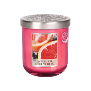 Střední svíčka - Svěží grep a černý rybíz Albi