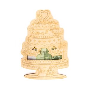 Svatební kapsa na peníze - Dort Albi