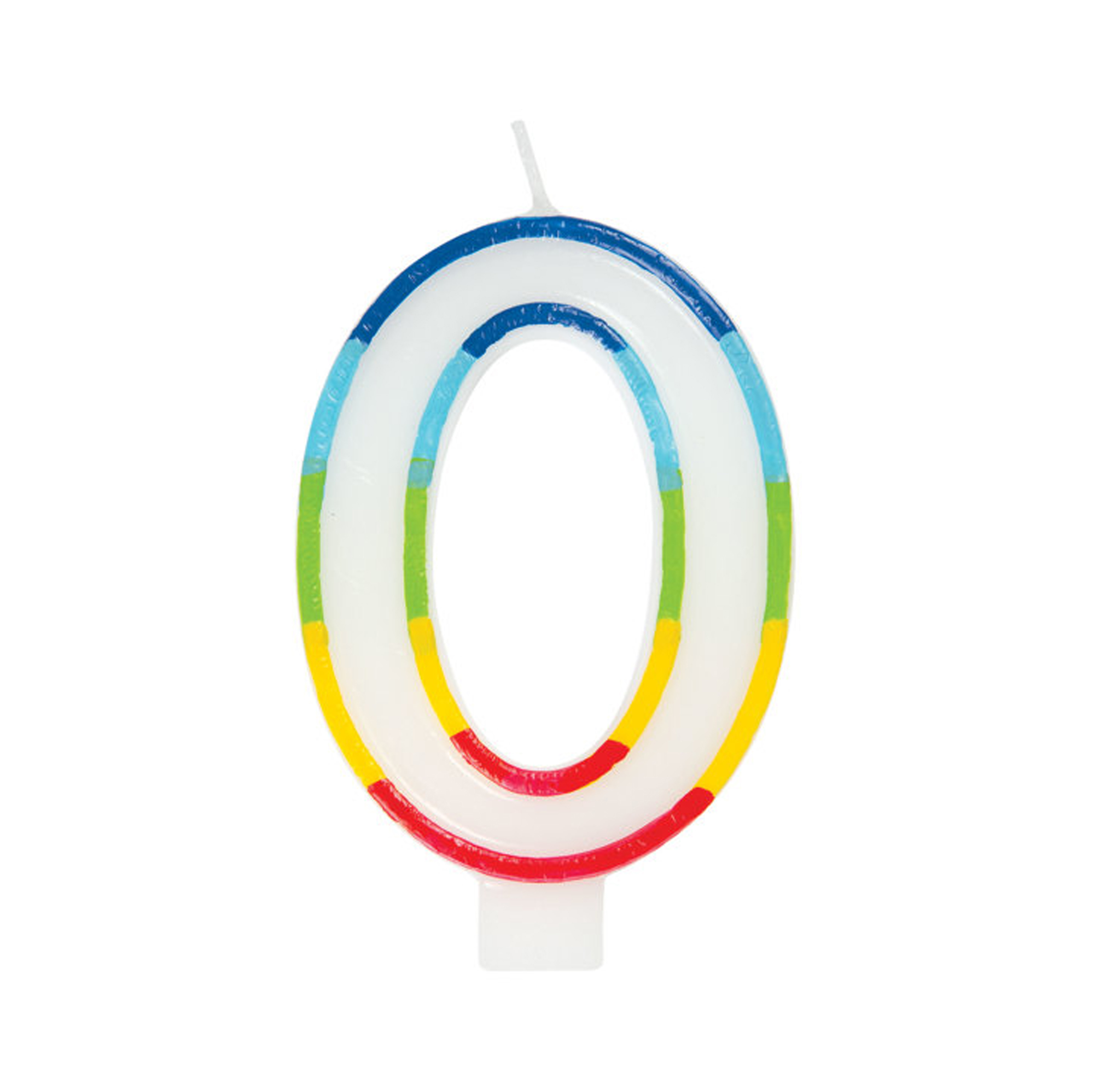 Svíčka dortová barevná číslo 0 Albi